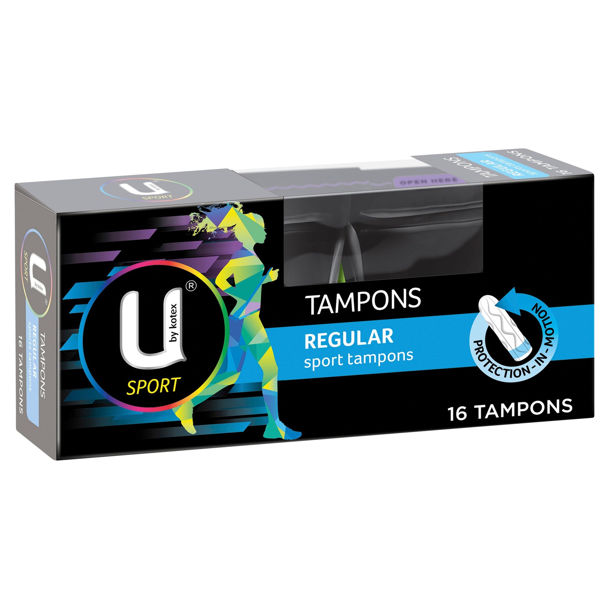 U By Kotex Sport Tampons Regular 16 - Cutprice Online