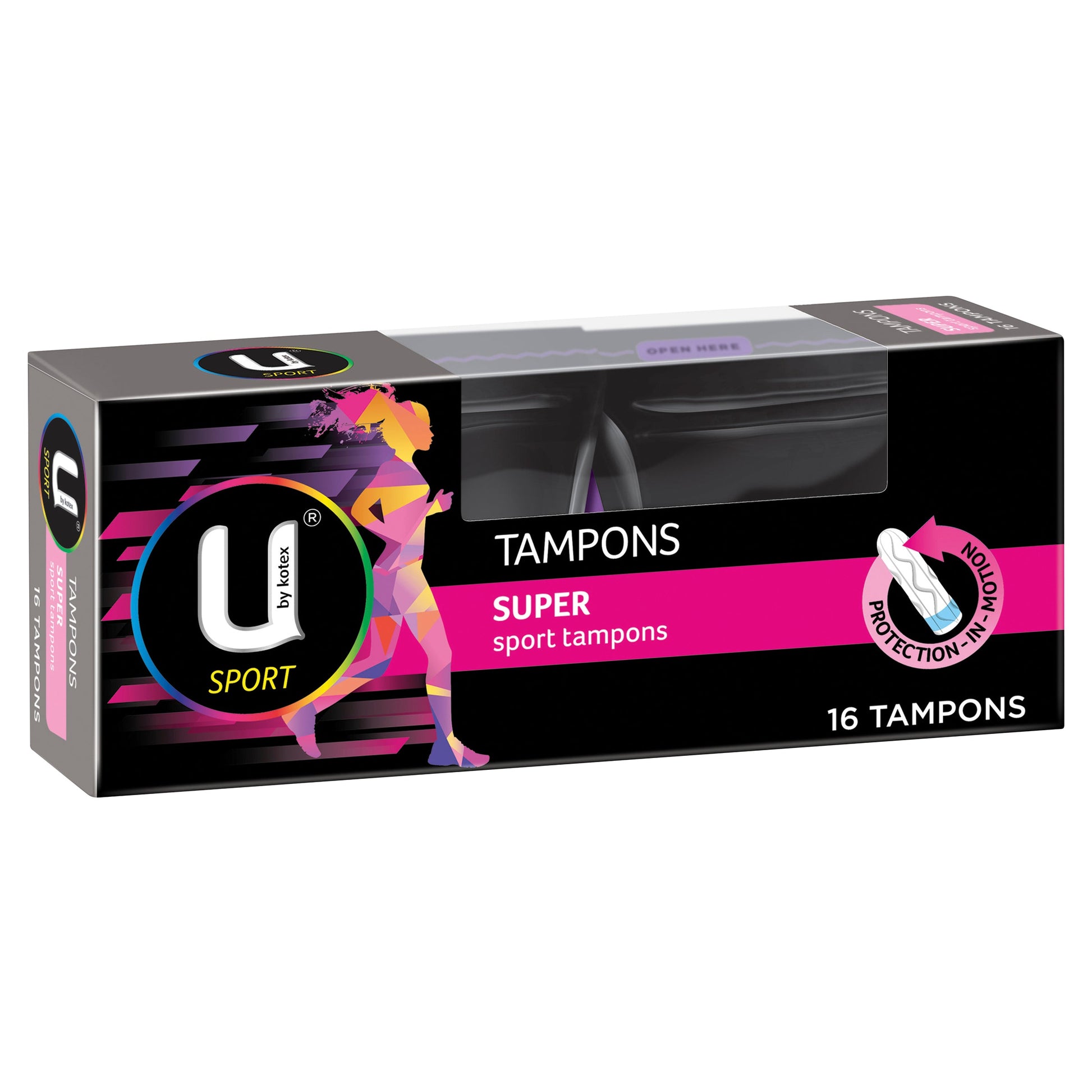 U By Kotex Sport Tampons Super 16 - Cutprice Online