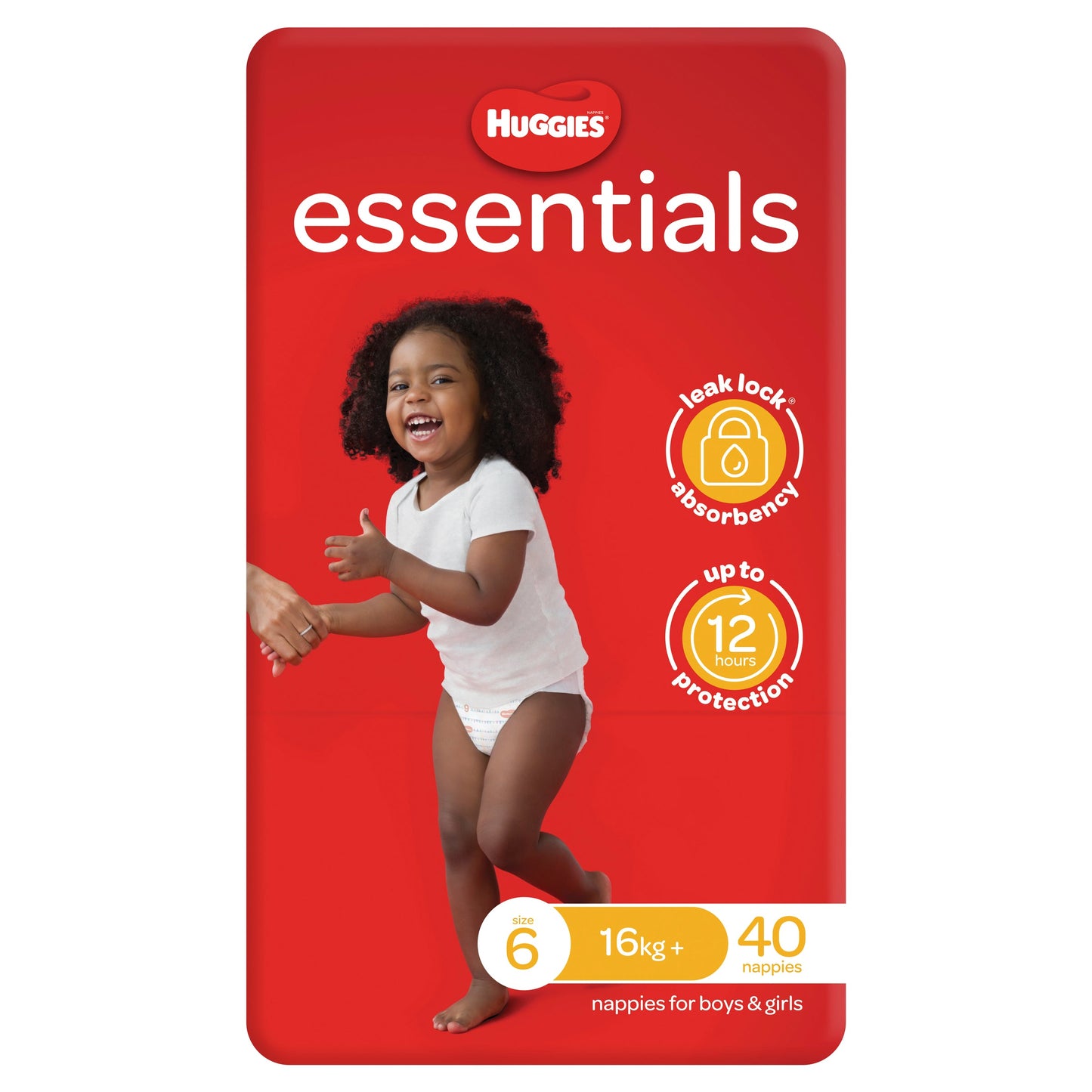 Huggies Essentials Nappies Size 6 (16+kg) 40 Pack - Cutprice Online