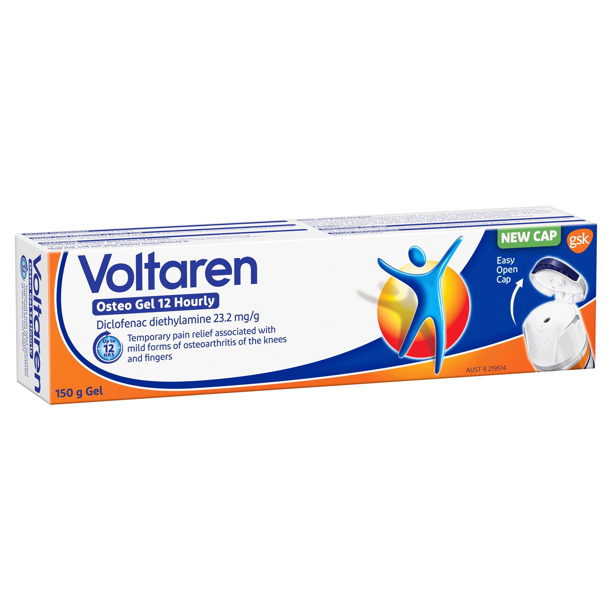 Voltaren Osteo Gel Osteoarthritis 12 Hour Pain Relief 150 g - Cutprice Online
