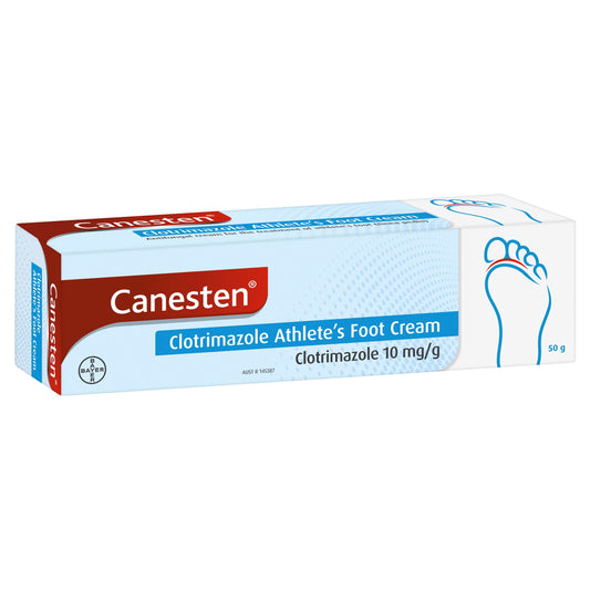 Canesten Clotrimazole Athletes Foot Cream 50g - Cutprice Online