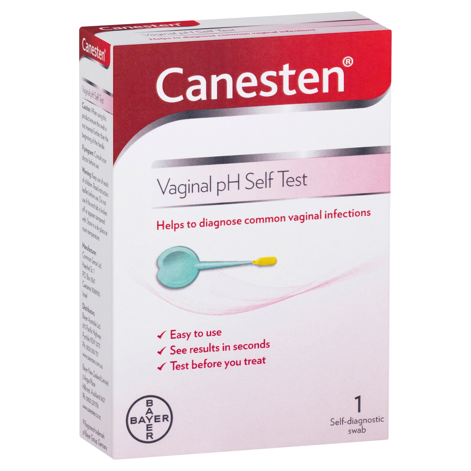 Canesten Vaginal PH Self Test - Cutprice Online