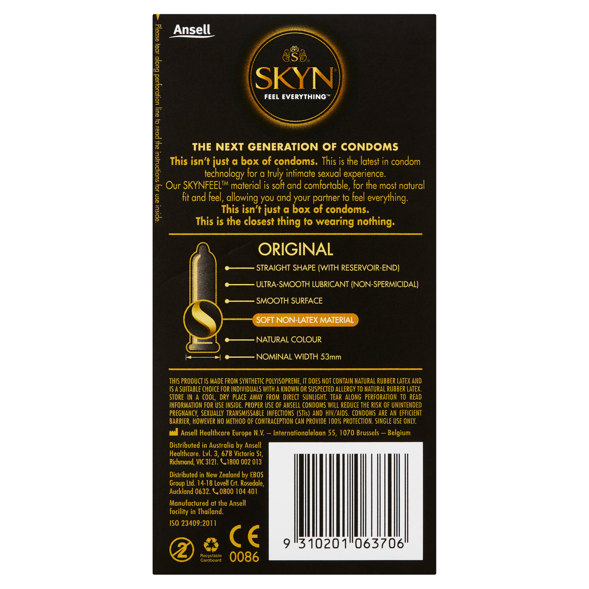 SKYN Original Condoms 20 Pack - Cutprice Online