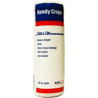 Handy Crepe Medium White - 15cm X 1.6m - Cutprice Online