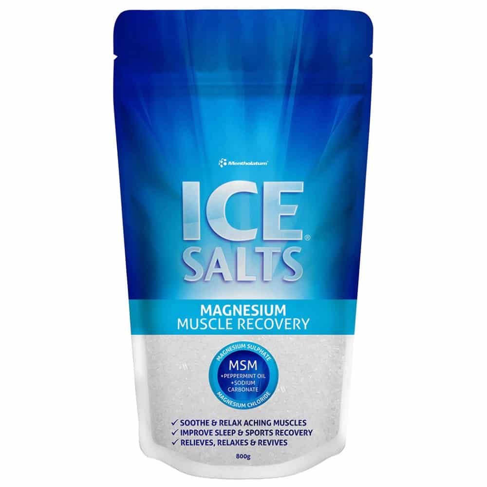 Mentholatum Ice Salts Magnesium Muscle Recovery 800g - Cutprice Online