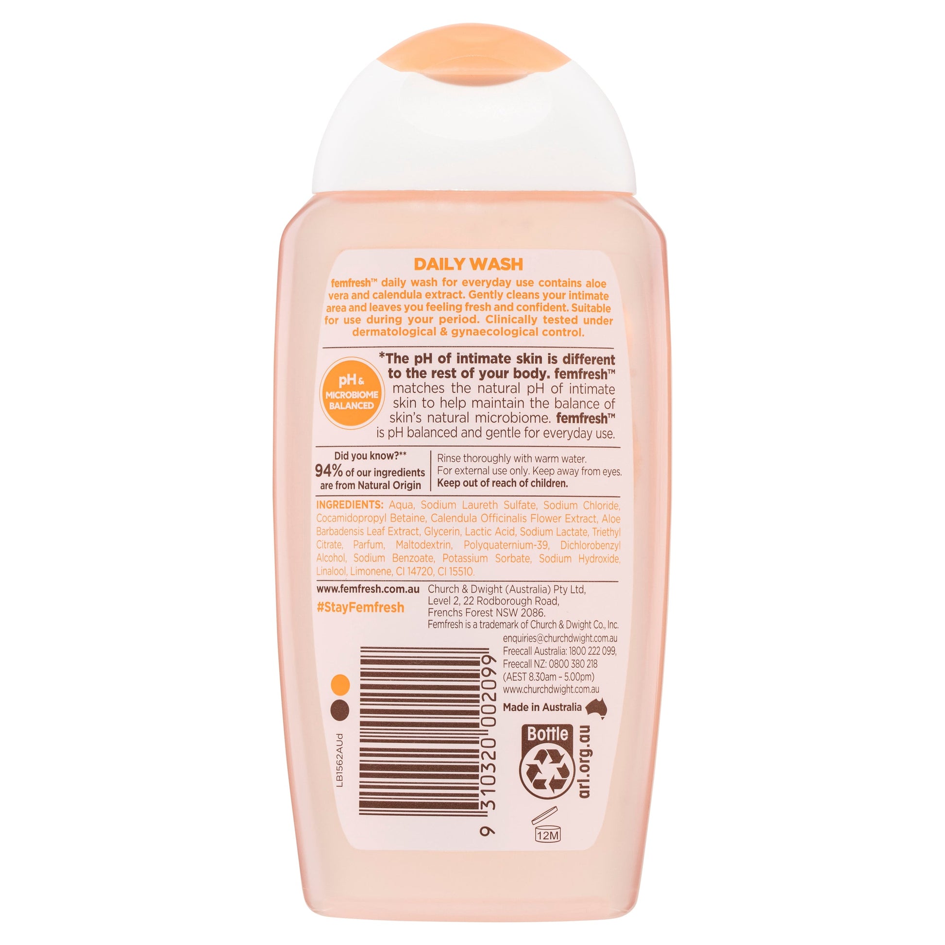 Femfresh Daily Wash 250ml - Cutprice Online