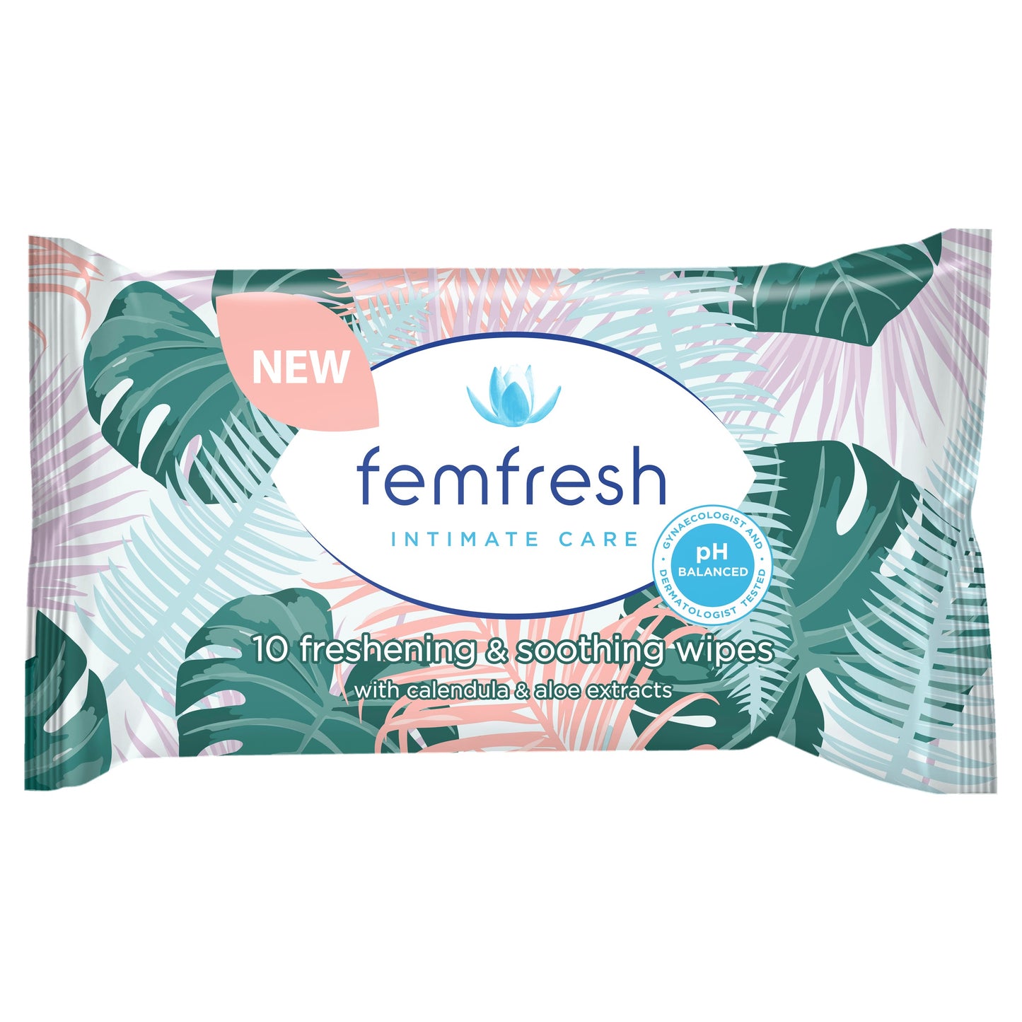 Femfresh Pocket Wipes 10 Travel Pack - Cutprice Online