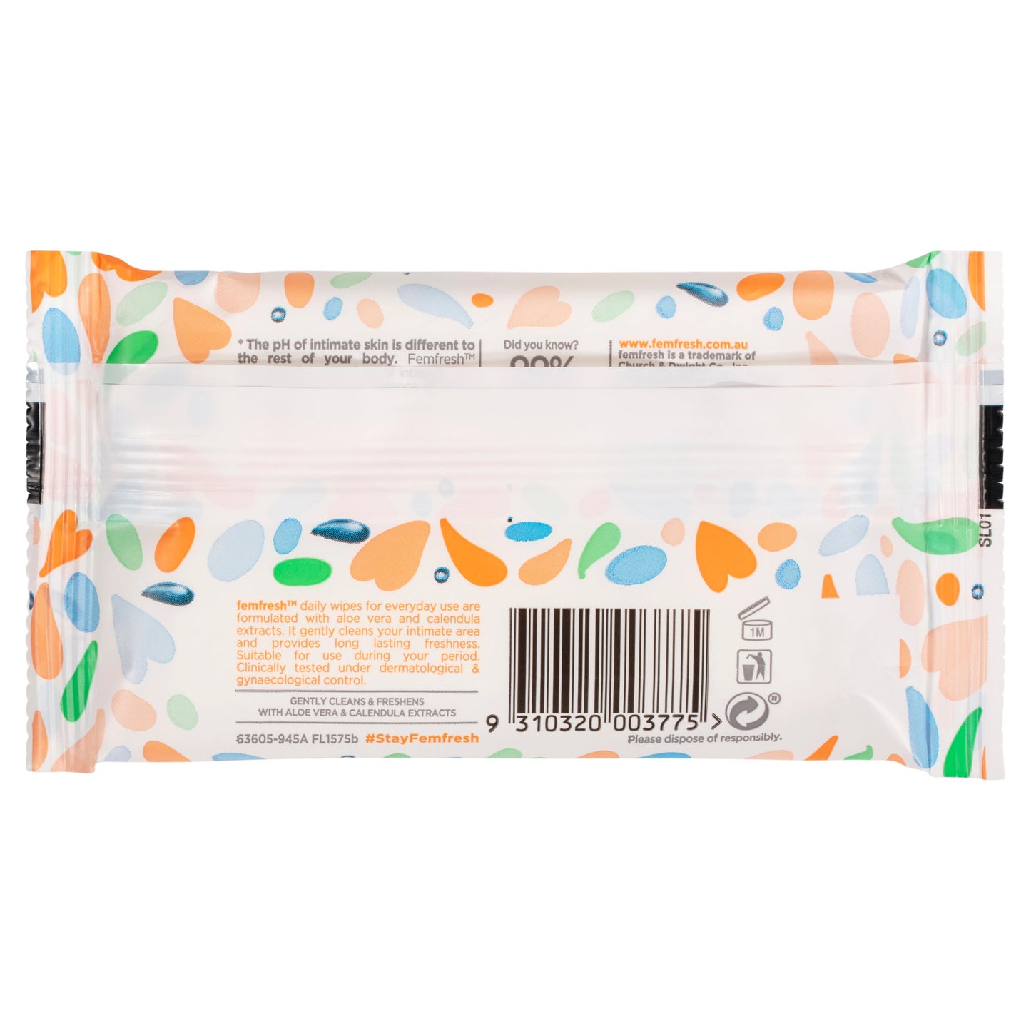 Femfresh Pocket Wipes 10 Travel Pack - Cutprice Online