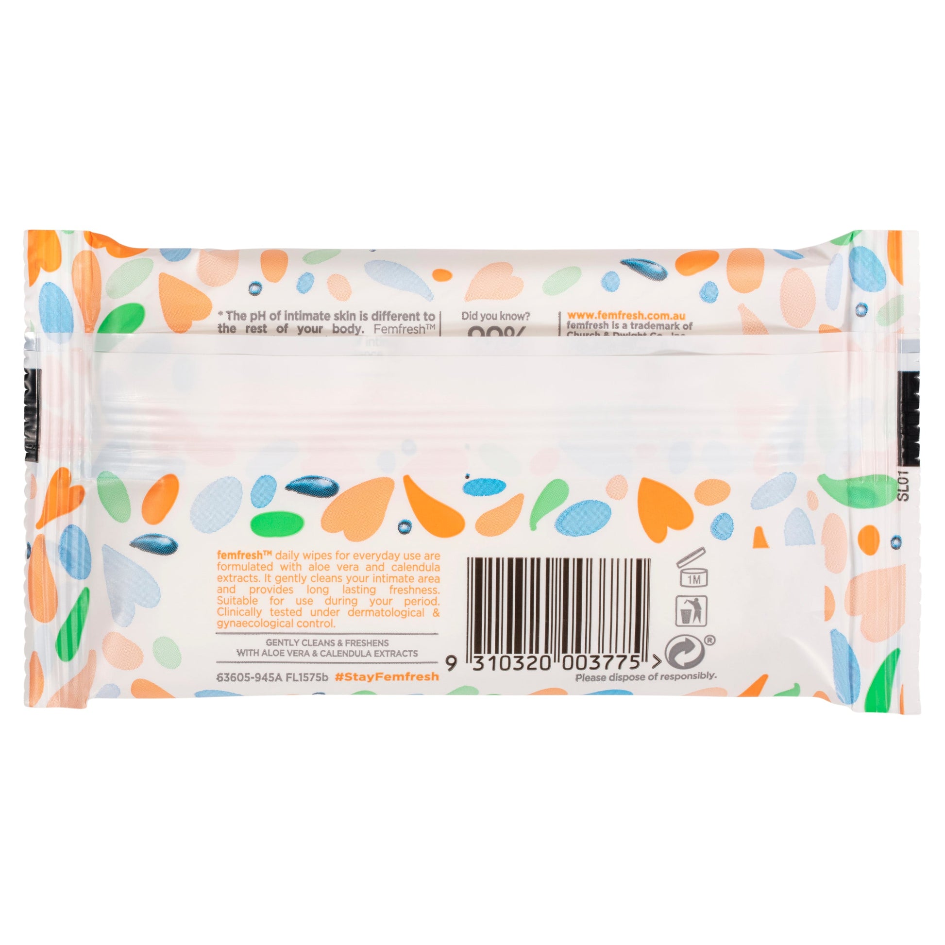 Femfresh Pocket Wipes 10 Travel Pack - Cutprice Online
