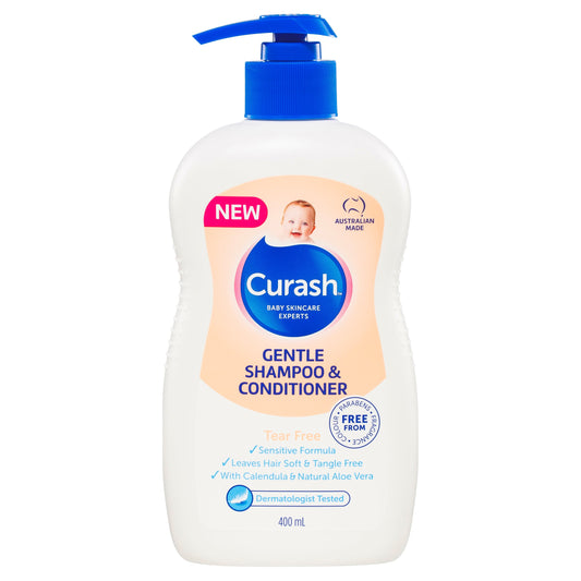 Curash Gentle Babycare Shampoo & Conditioner 400ml - Cutprice Online