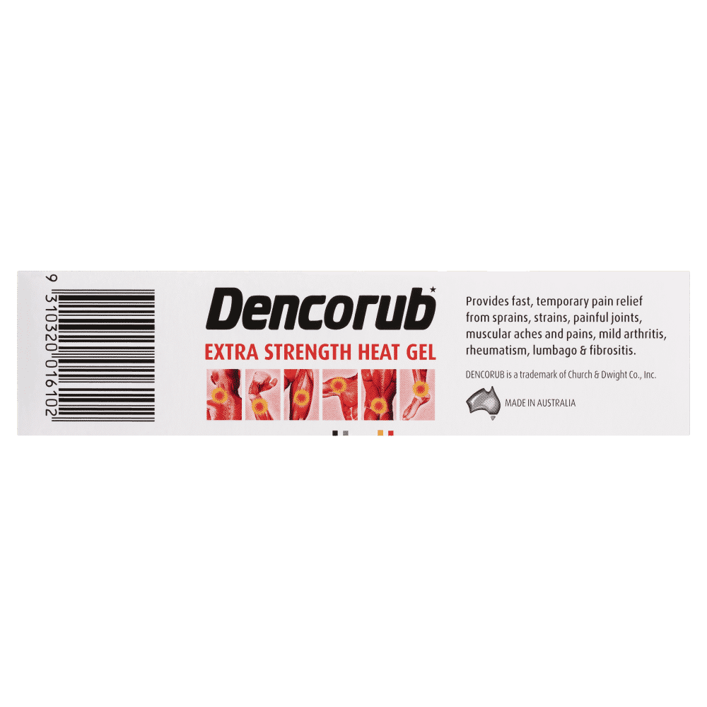 Dencorub Extra Strength Heat Gel 100g - Cutprice Online