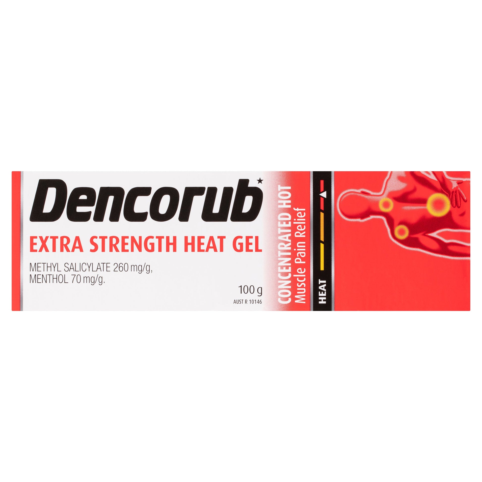 Dencorub Extra Strength Heat Gel 100g - Cutprice Online