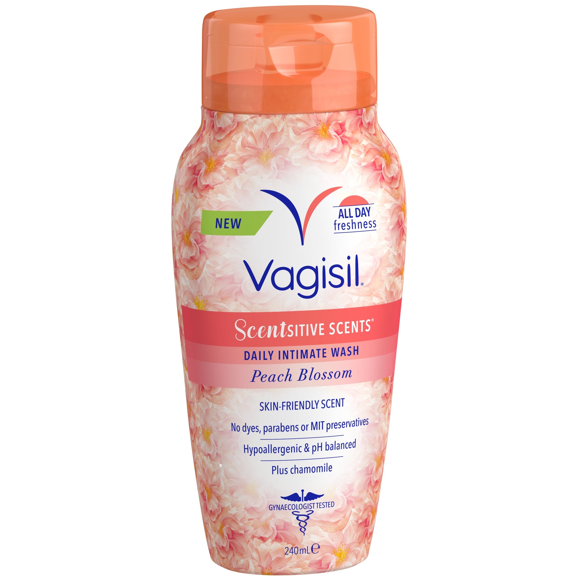 Vagisil Intimate Wash Peach Blossom 240ml - Cutprice Online