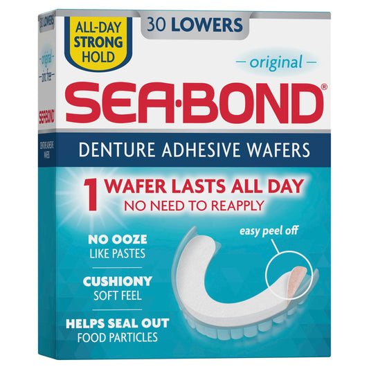 Sea Bond Denture Adhesive Lowers 30 - Cutprice Online