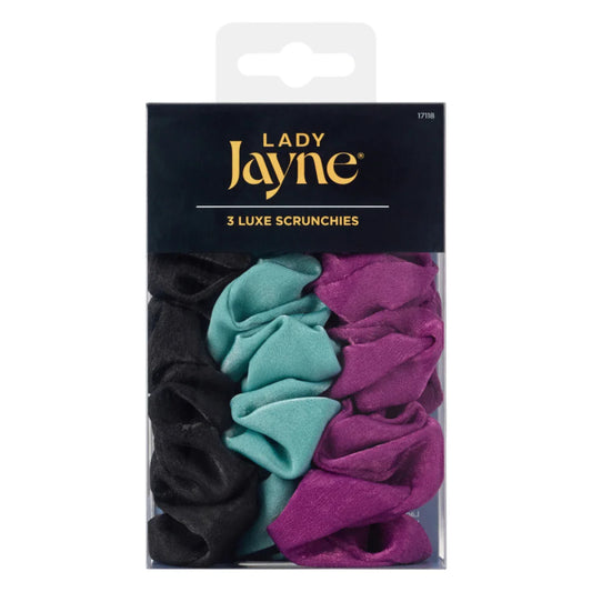 Lady Jayne Large Luxe Scrunchies 3pk