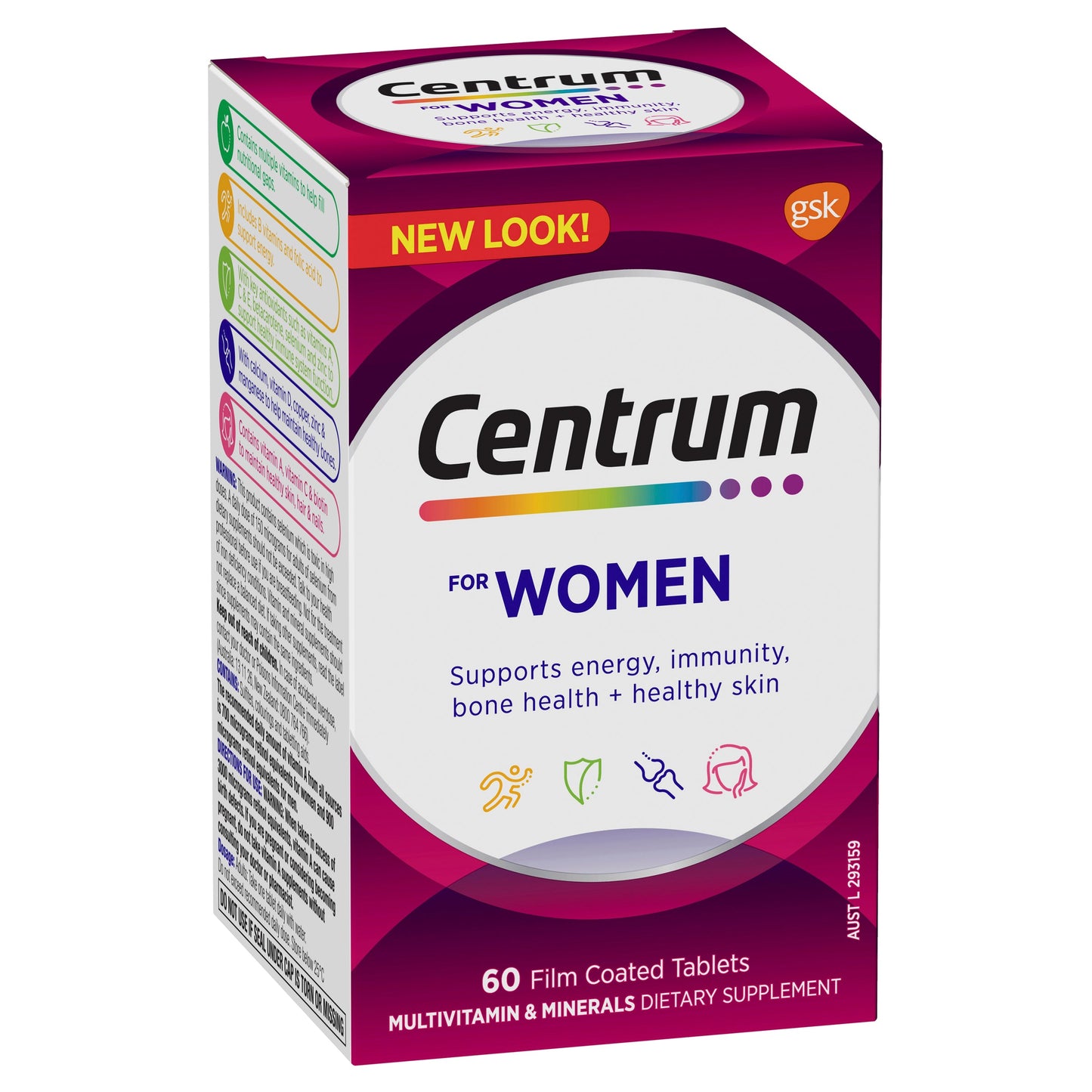 Centrum for Women 60 Tablets - Cutprice Online