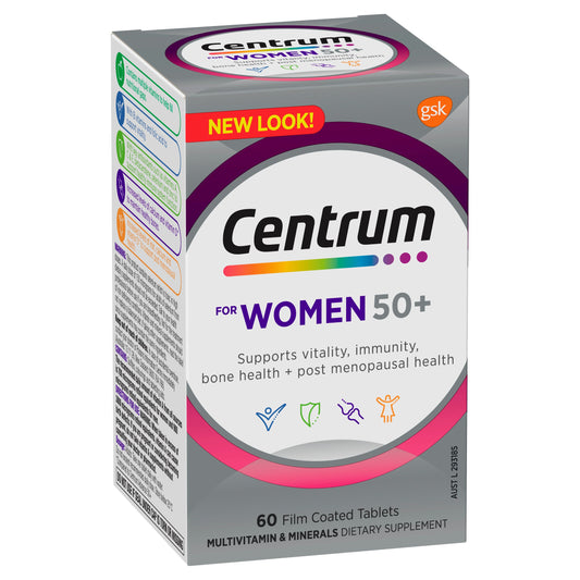 Centrum for Women 50+ 60 Tablets - Cutprice Online