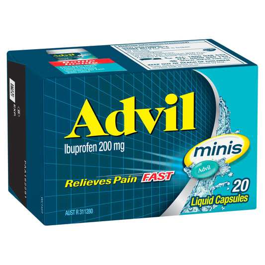 Advil Minis Liquid 20 Capsules - Cutprice Online