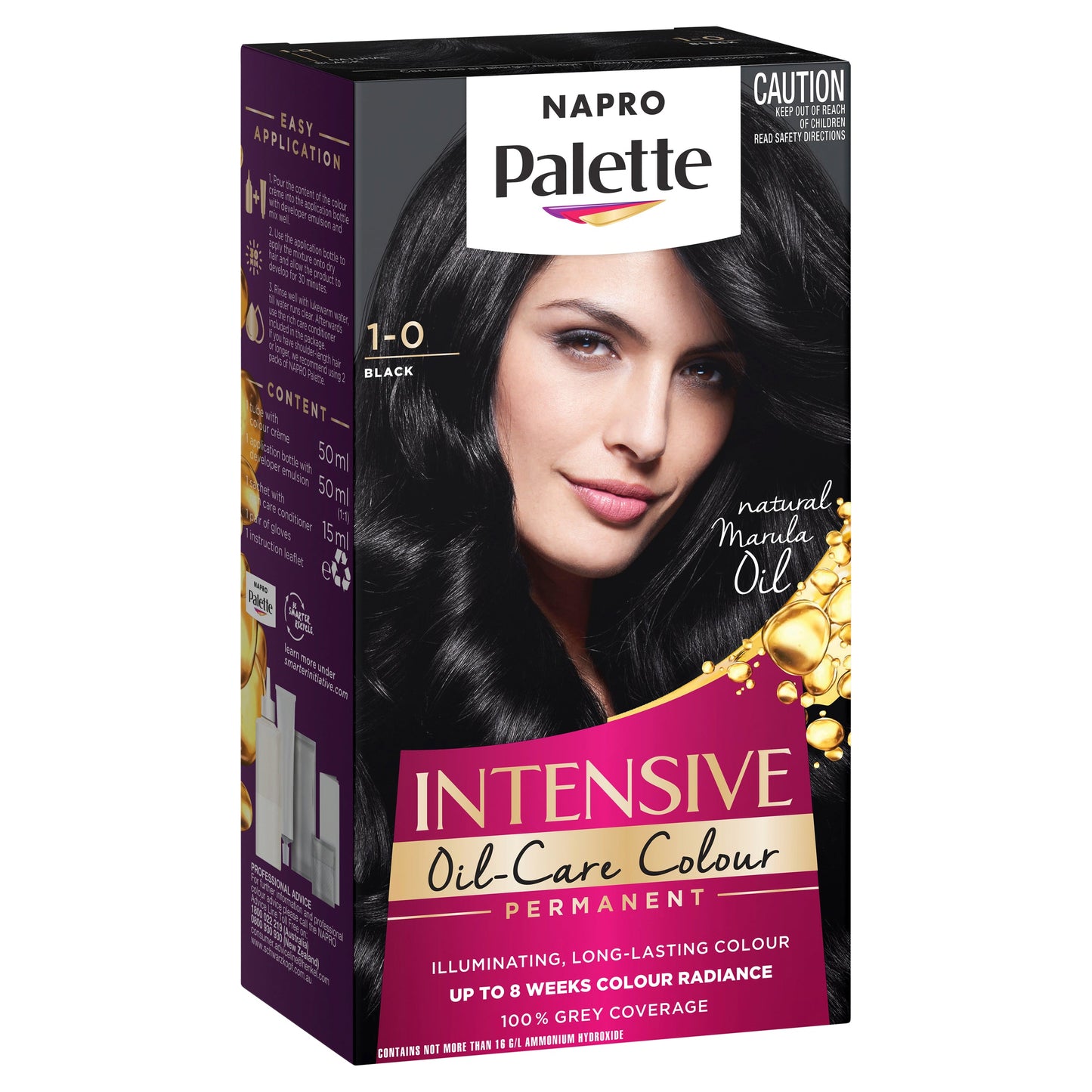Napro Palette 1-0 Black Hair Colour - Cutprice Online
