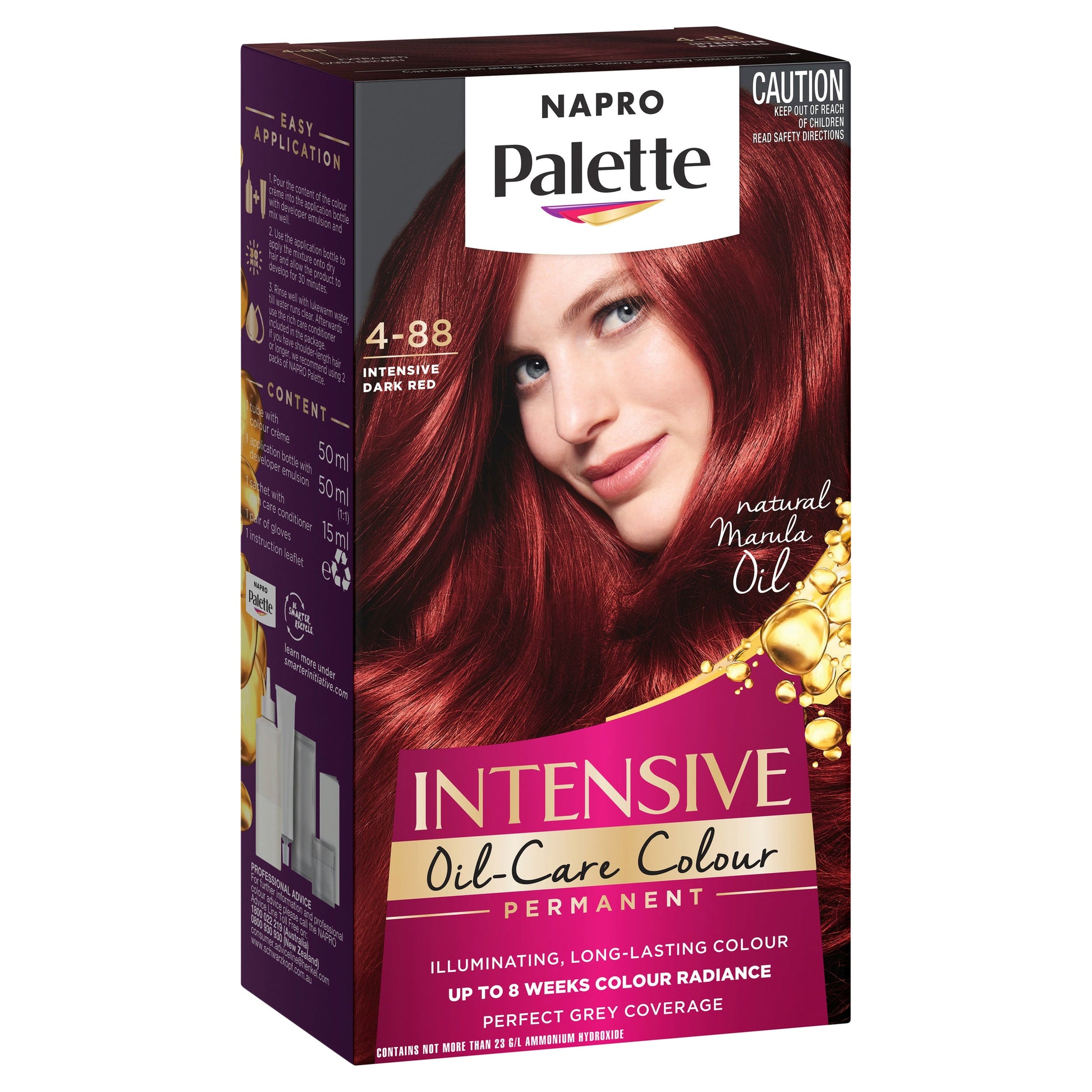 Napro Palette 4.88 Intensive Dark Red - Cutprice Online