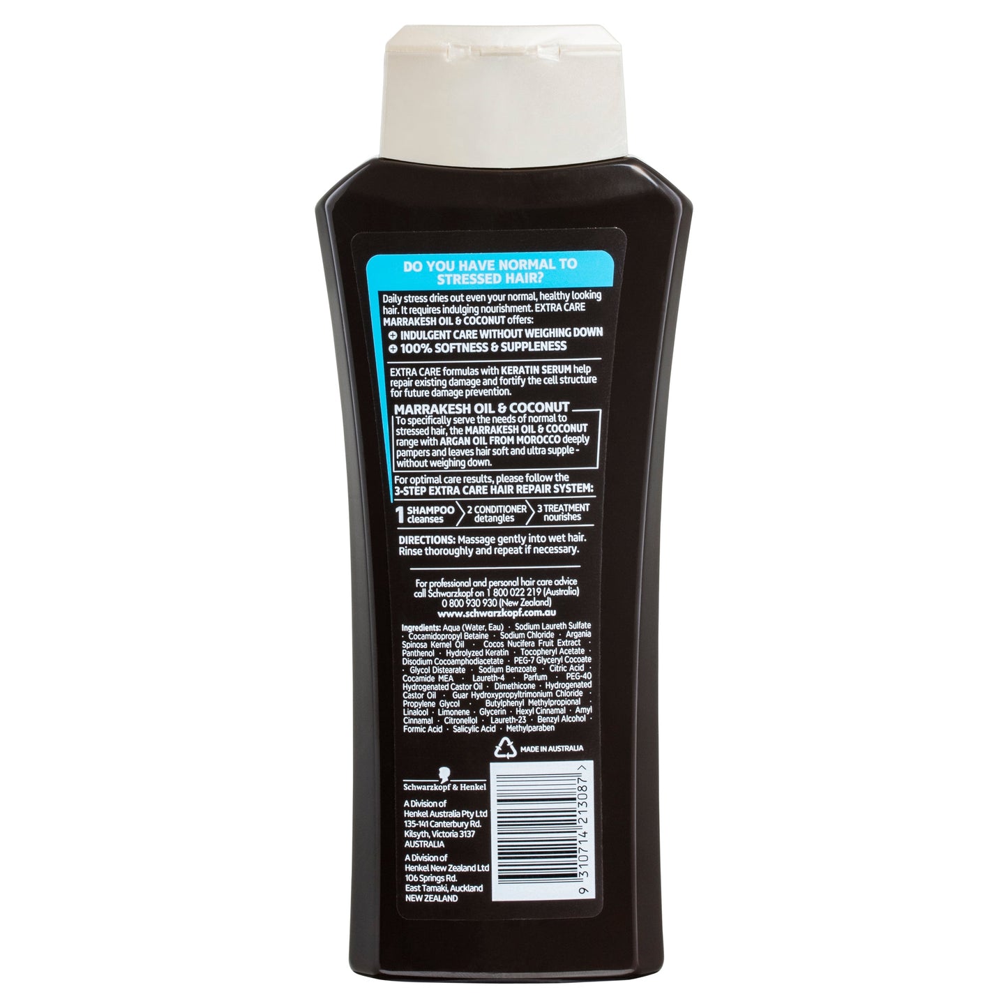 Schwarzkopf Extra Care Marrakesh Oil & Coconut Milk Shampoo 400ml - Cutprice Online