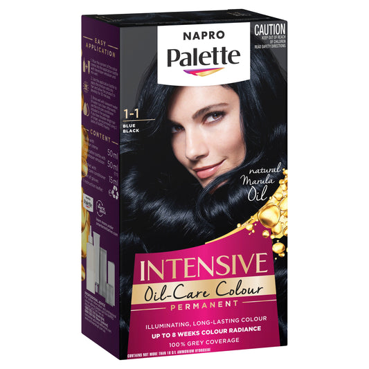 Napro Palette Permanent Hair Colour 1-1 Blue Black - Cutprice Online