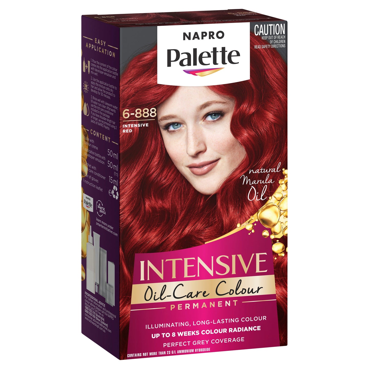 Napro Palette 6-888 Intense Red - 115ml - Cutprice Online