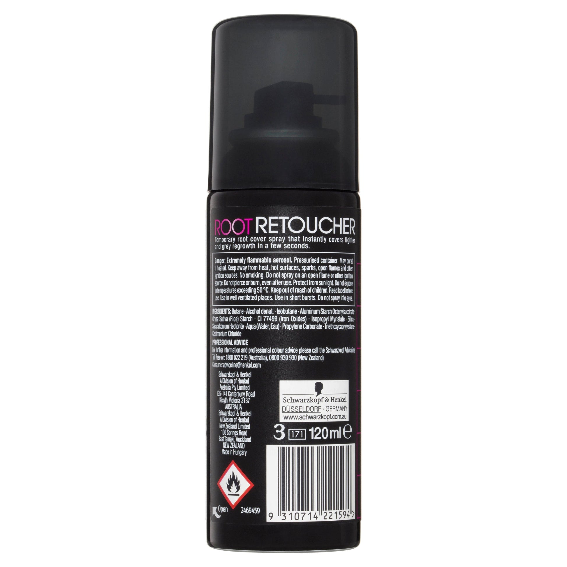 Schwarzkopf Root Retoucher Black 70g - Cutprice Online