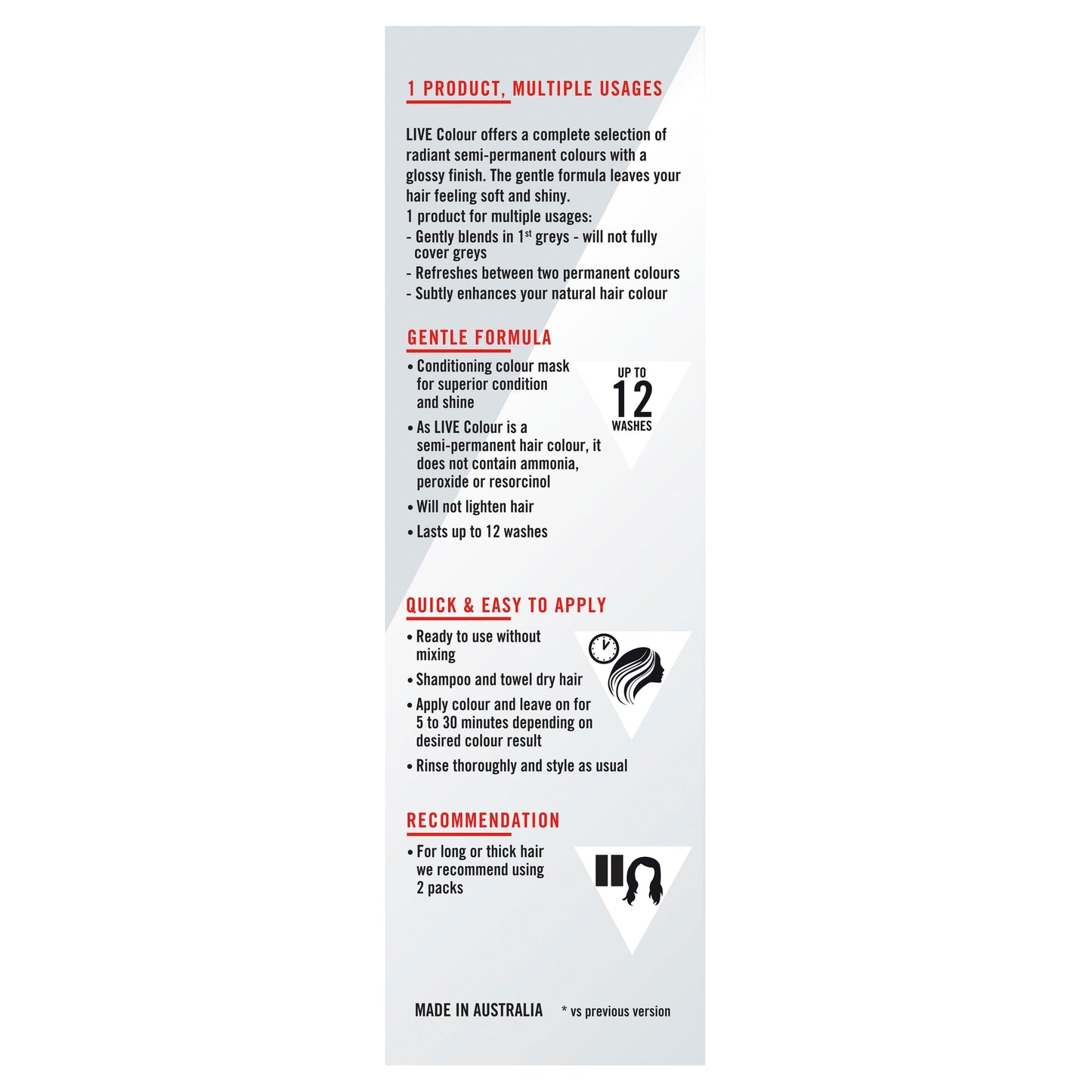 Schwarzkopf Live Colour Hazelnut 75mL - Cutprice Online