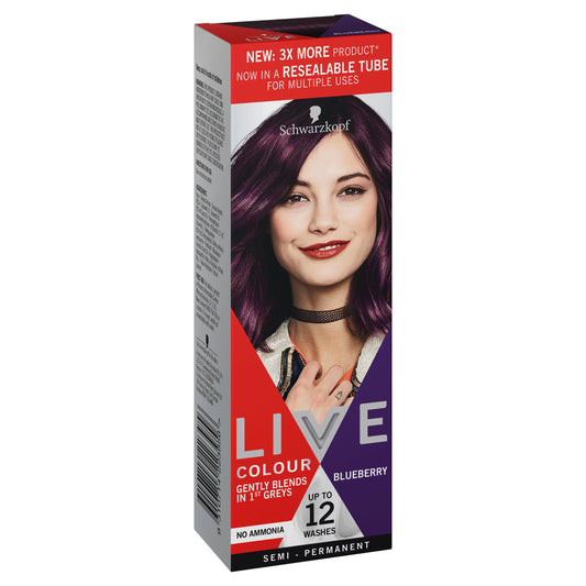 Schwarzkopf Live Colour Blueberry 75mL - Cutprice Online