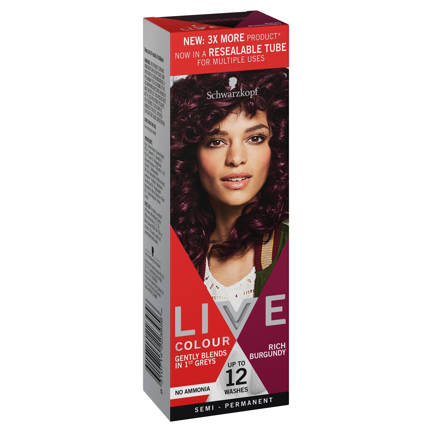 Schwarzkopf Live Colour Rich Burgundy 75mL - Cutprice Online