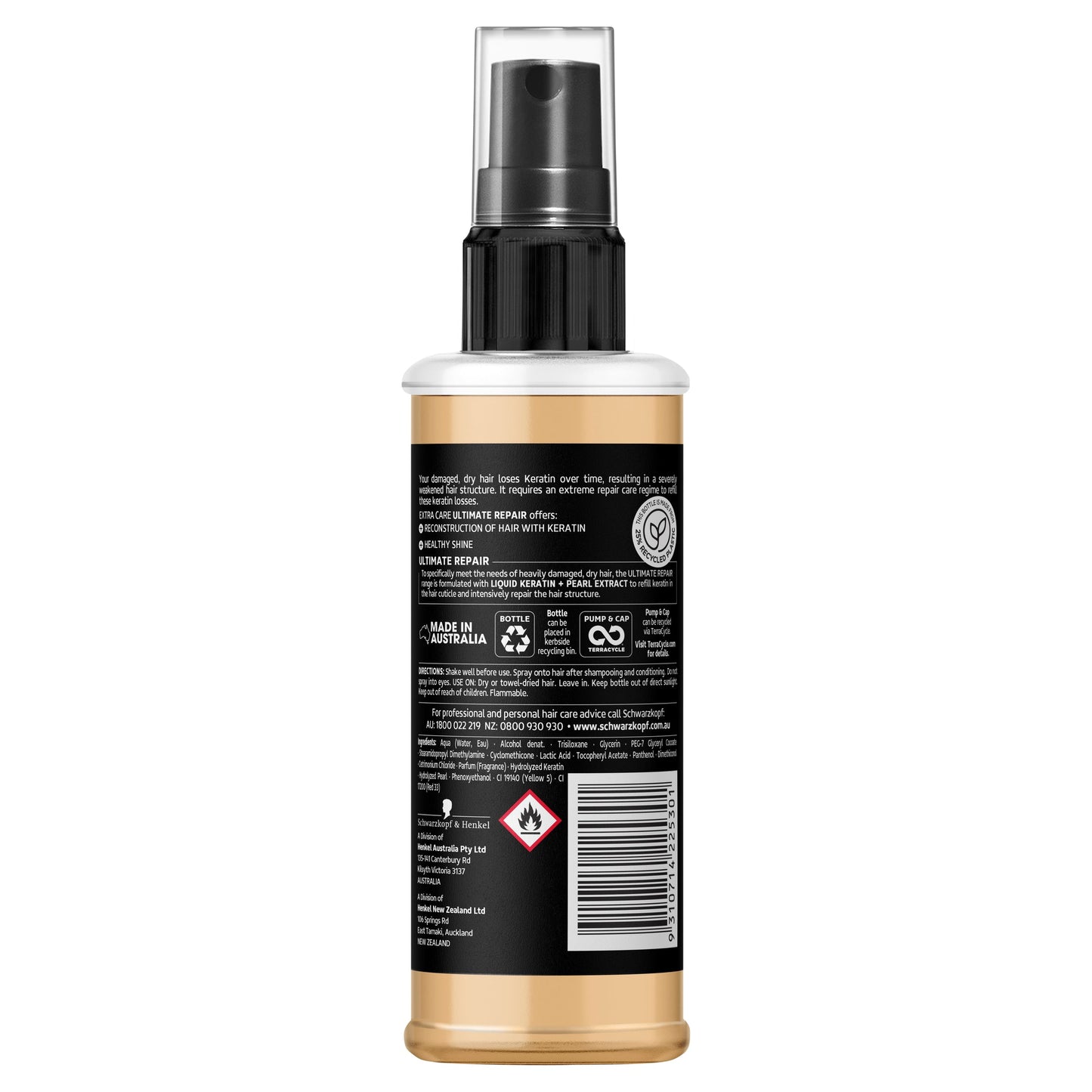 Schwarzkopf Extra Care Ultimate Repair Bi-Phase Treatment 120ml - Cutprice Online