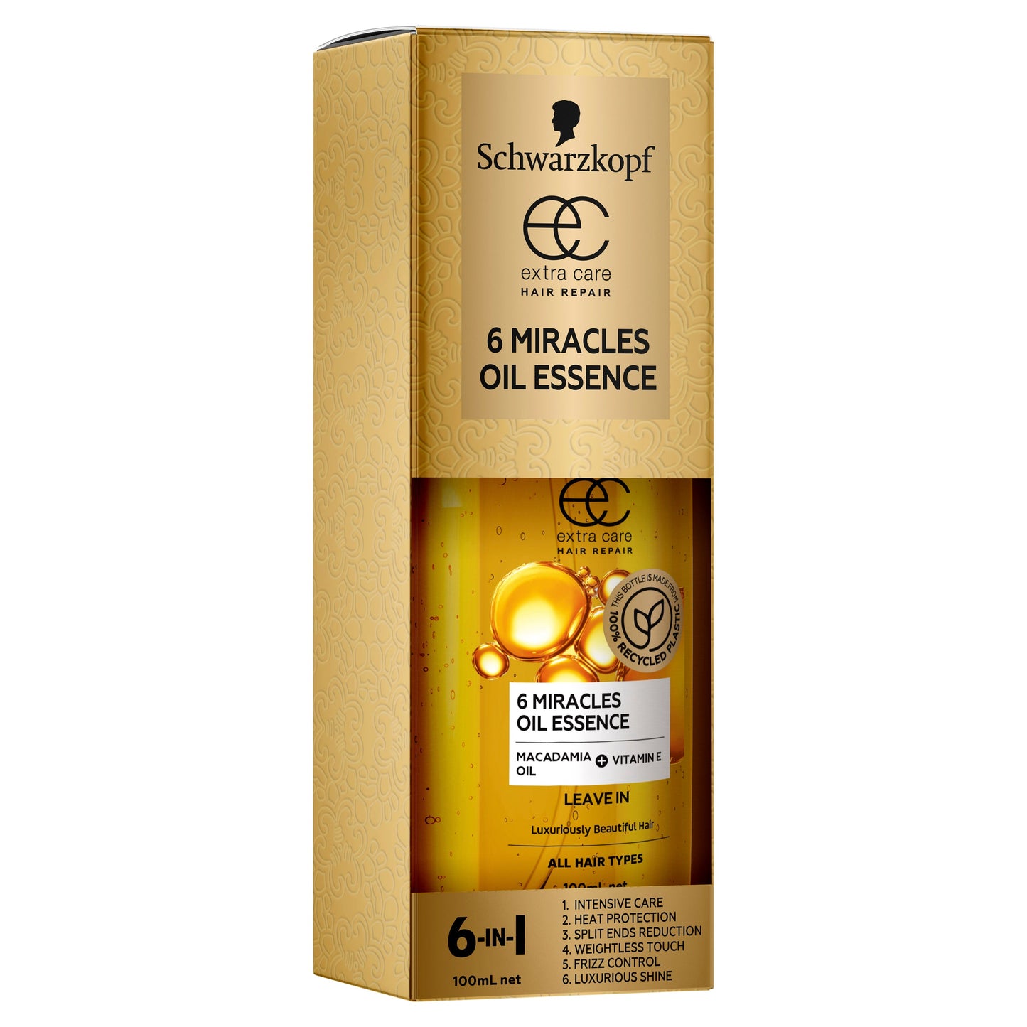 Schwarzkopf Extra Care 6 Miracles Oil Treatment 100ml - Cutprice Online