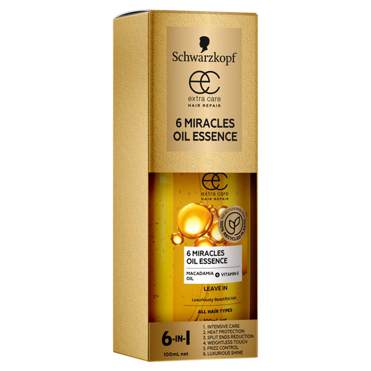 Schwarzkopf Extra Care 6 Miracles Oil Treatment 100ml - Cutprice Online