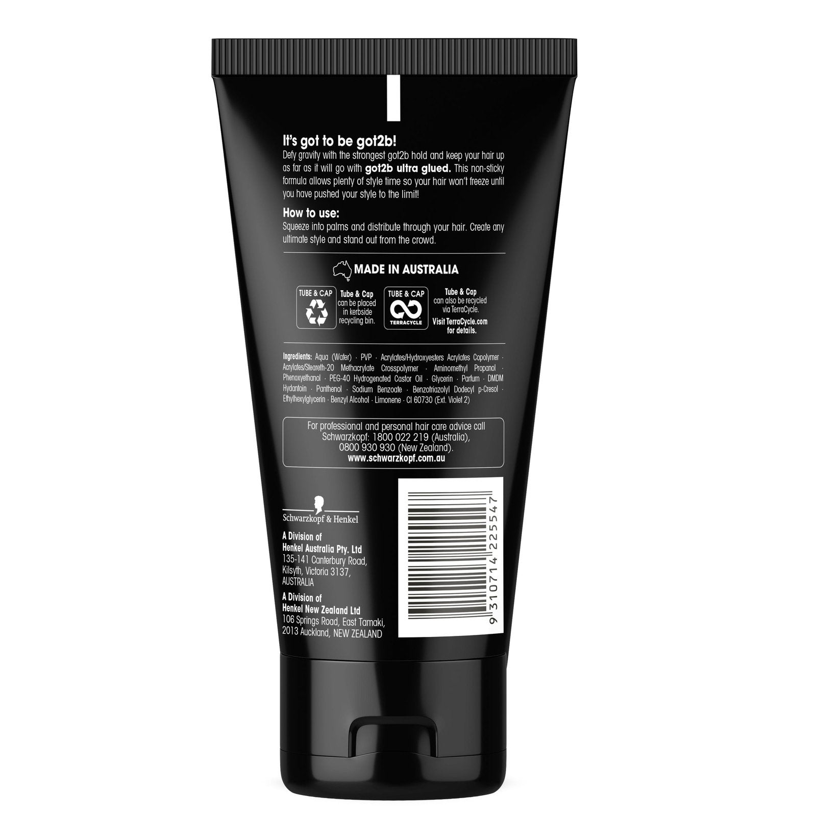 Schwarzkopf Got2b Ultra Glued Gel 150ml - Cutprice Online