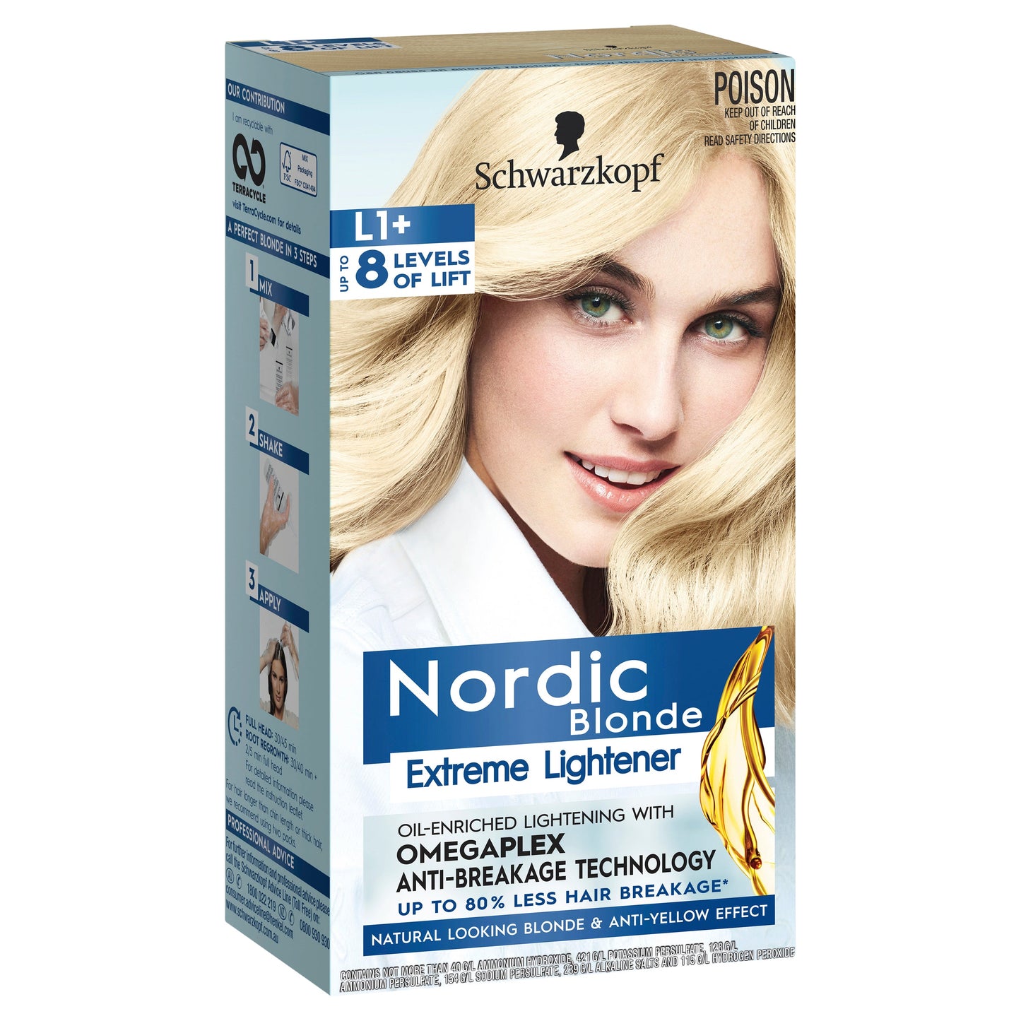 Schwarzkopf Nordic Blonde L1+ Extreme Lightener - Cutprice Online