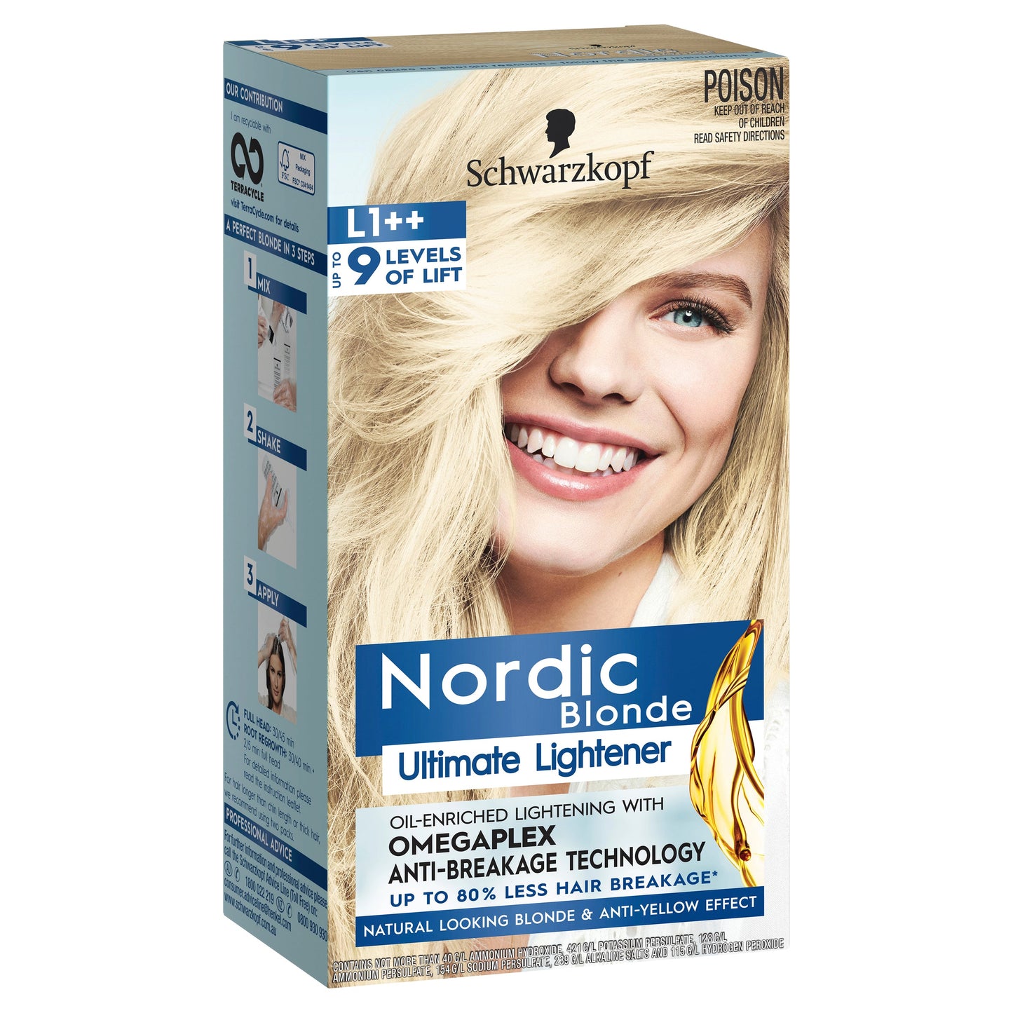 Schwarzkopf Nordic Blonde L1++ Ultimate Lightener - Cutprice Online