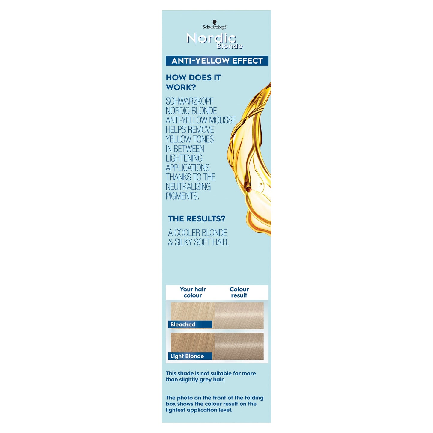 Schwarzkopf Nordic Blonde T1 Anti-Yellow Mousse 92G - Cutprice Online