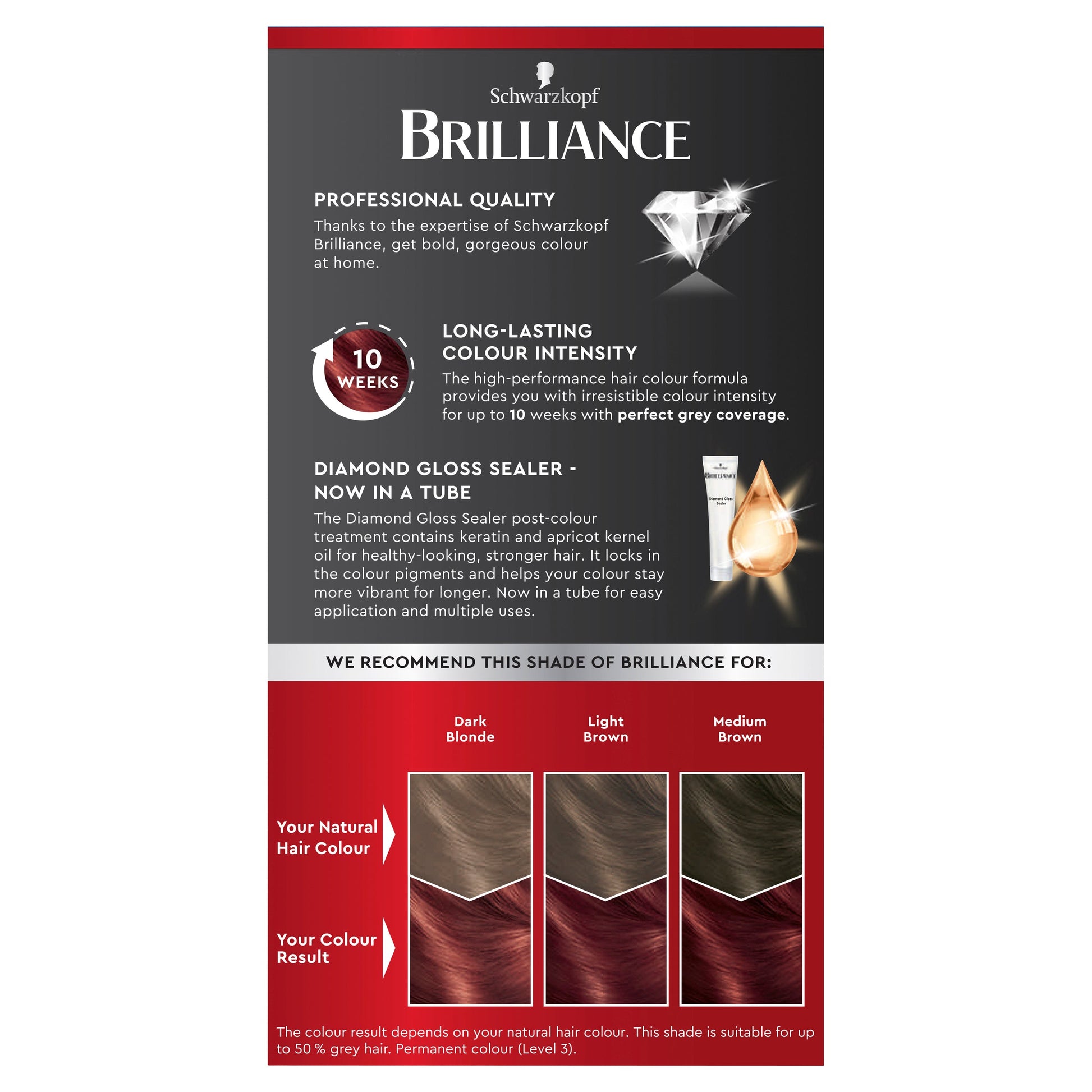 Schwarzkopf Brilliance 43 Red Passion - Cutprice Online
