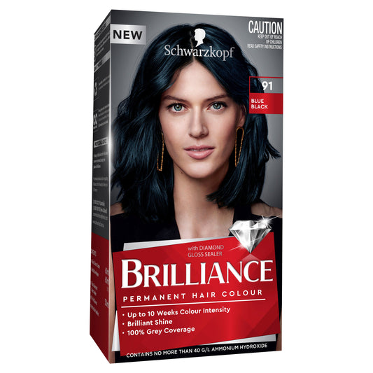 Schwarzkopf Brilliance 91 Blue Black - Cutprice Online