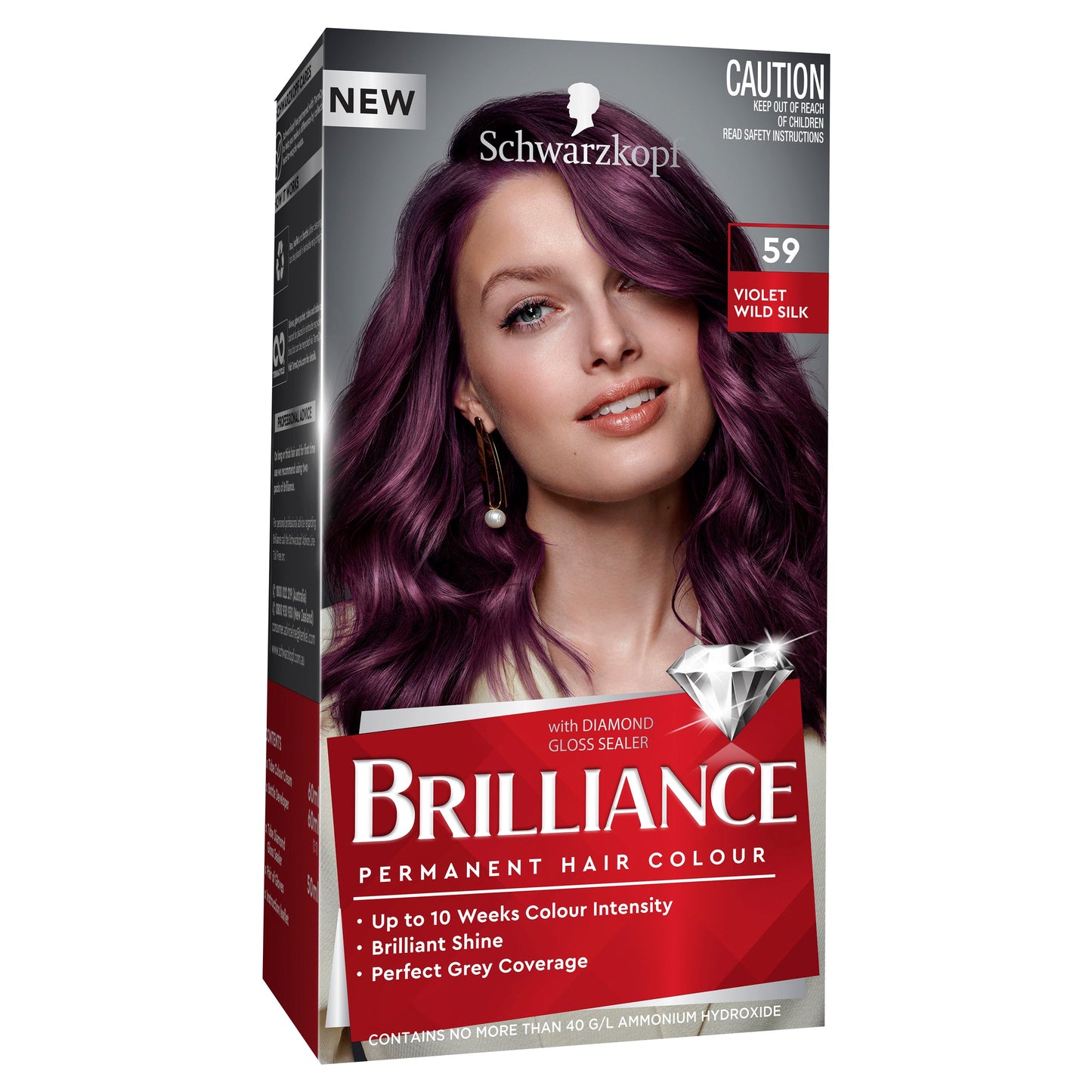 Schwarzkopf Brilliance 59 Violet Wild Silk - Cutprice Online