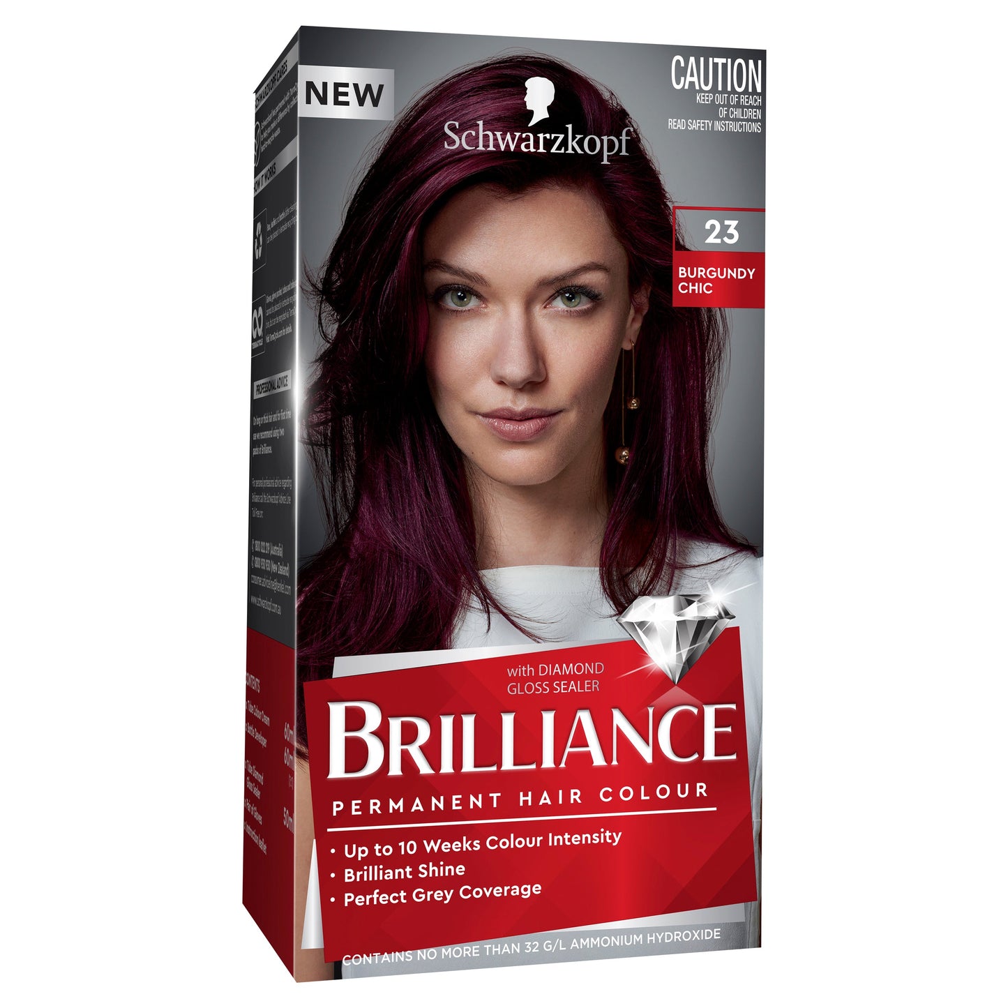 Schwarzkopf Brilliance 23 Burgundy Chic - Cutprice Online