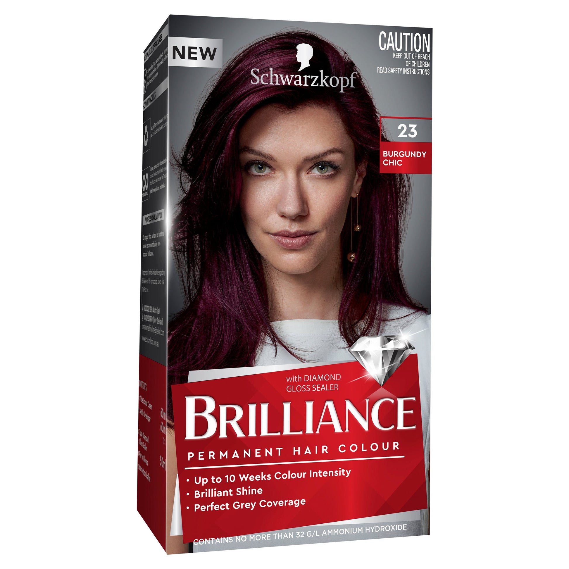 Schwarzkopf Brilliance 23 Burgundy Chic - Cutprice Online