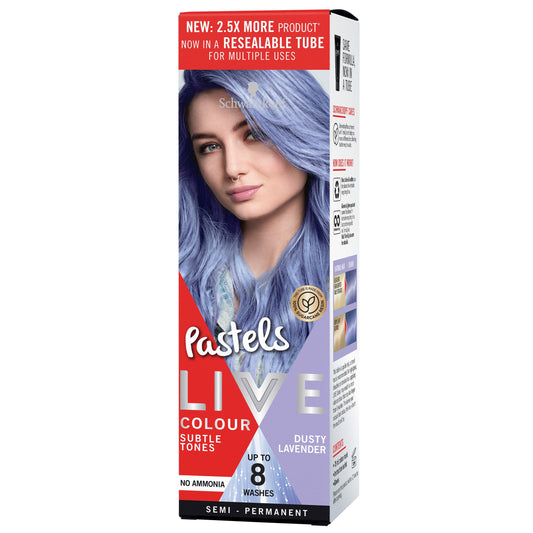 SCHWARZKOPF LIVE Colour Pastels Dusty Lavender 75ml - Cutprice Online