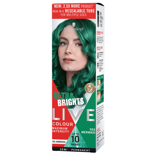 SCHWARZKOPF LIVE Colour Ultra Bright's Sea Mermaid 75ml - Cutprice Online