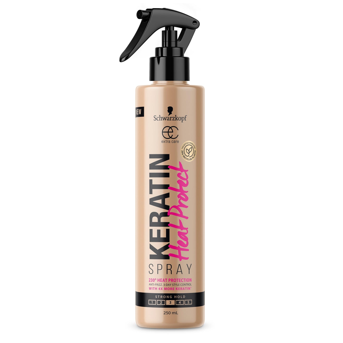Schwarzkopf Extra Care Keratin Heat Protect Spray 250ml - Cutprice Online