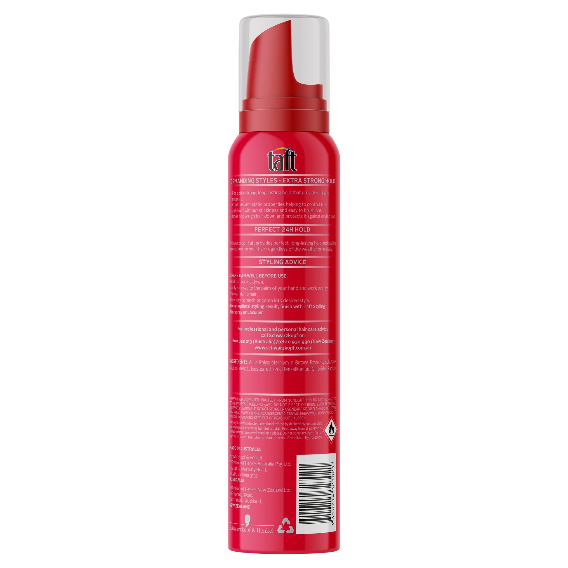 Taft Styling Mousse Maximum Hold 200g - Cutprice Online