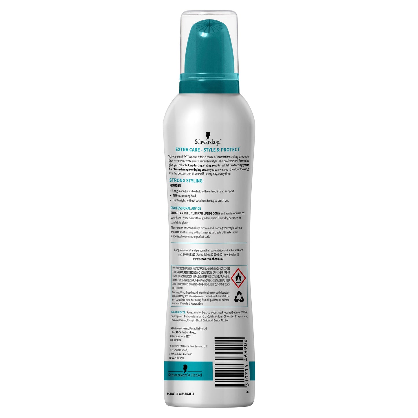 Schwarzkopf Extra Care Strong Styling Mousse 150g - Cutprice Online