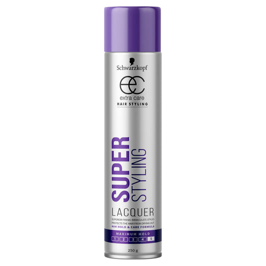 Schwarzkopf Extra Care Super Styling Lacquer Extreme Hold 250g - Cutprice Online