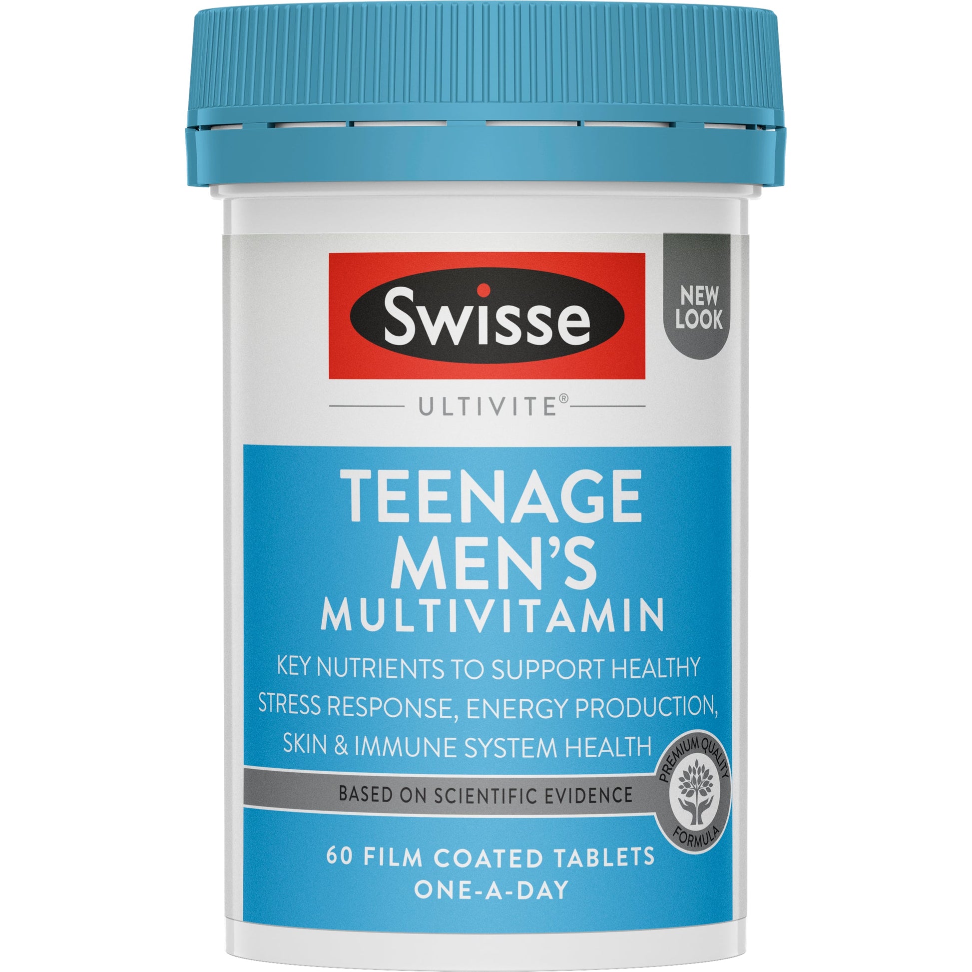 Swisse Teenage Men's Ultivite Multivitamin 60 Tablets - Cutprice Online